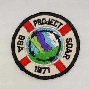 Vintage Sew on Patch: Boy Scouts of America Project Soar Patch